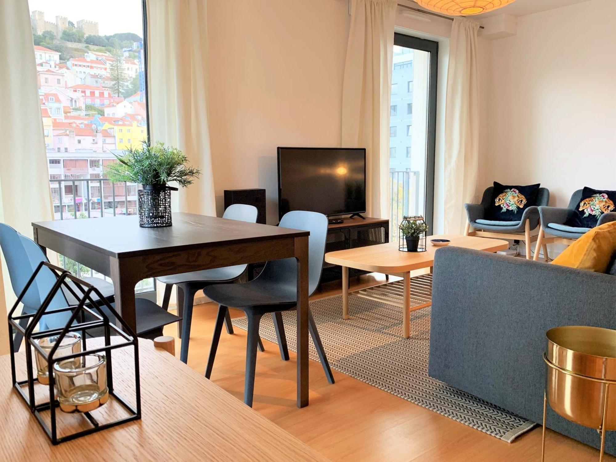 Апартаменти Mm3 Baixa Rossio Castle View! Лісабон Екстер'єр фото